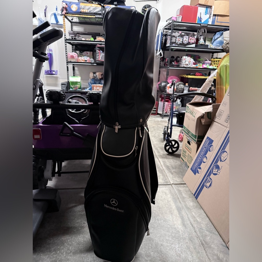 Mercedes-Benz Black Golf Bag